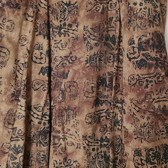 Peruvian Connection Pima Cotton Maxi Skirt 12 - Picture 2 of 3